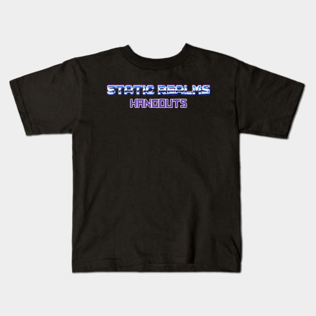 Static Realms Hangouts Kids T-Shirt by Electrish